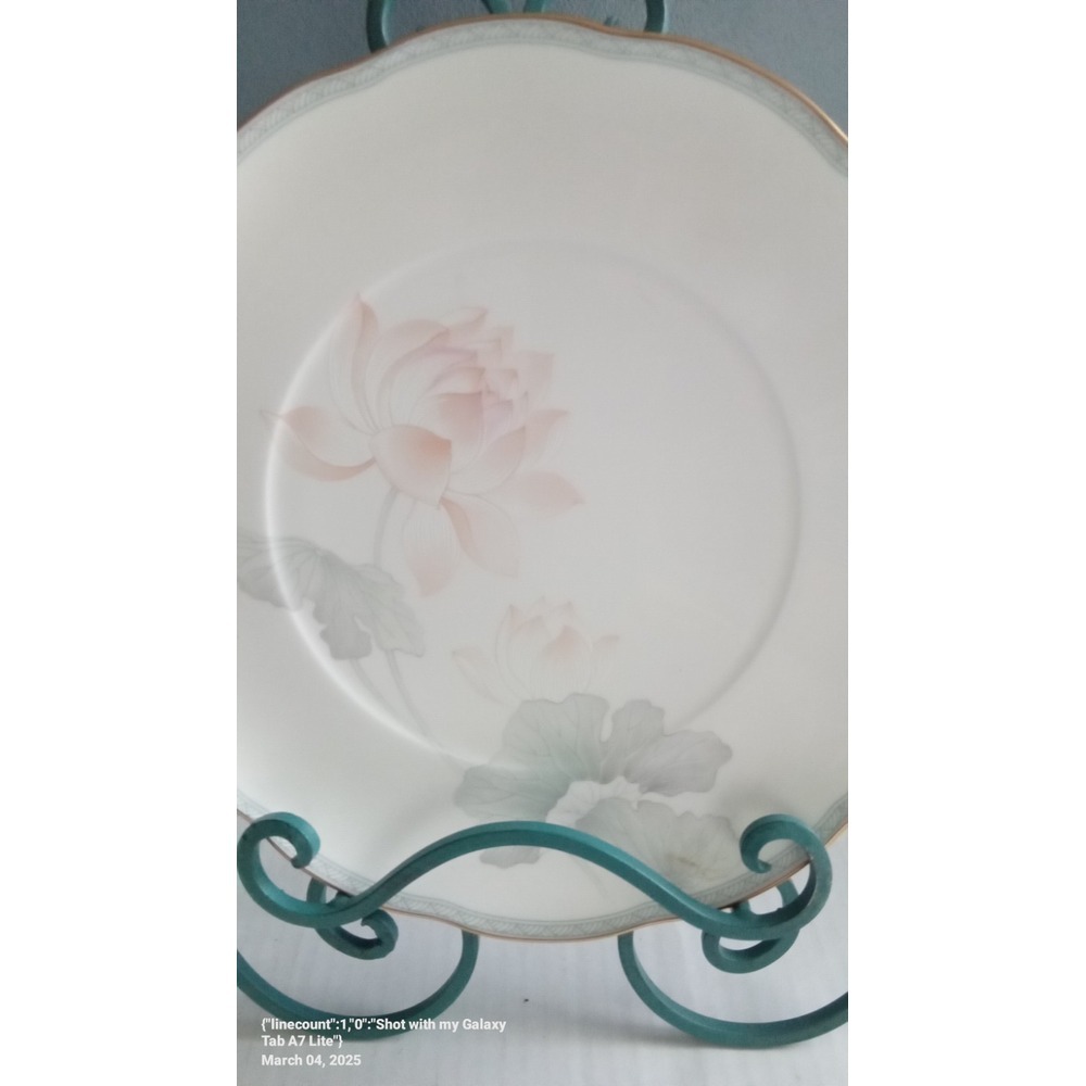 Noritake Garden‎ Empress Plate Floral Bone China Replacement Dinnerware